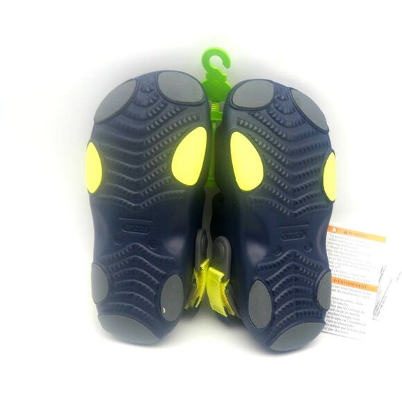 NEW Crocs All Terrain Sandals Shoes Toddler Little Boys 12 C12 Blue - Picture 4 of 8